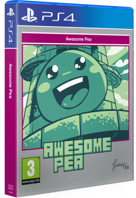 Awesome Pea box art for Playstation 4